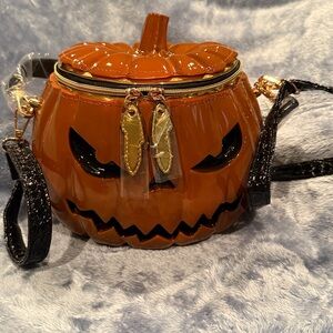 Pumpkin Shaped Crossbody Bag New never used